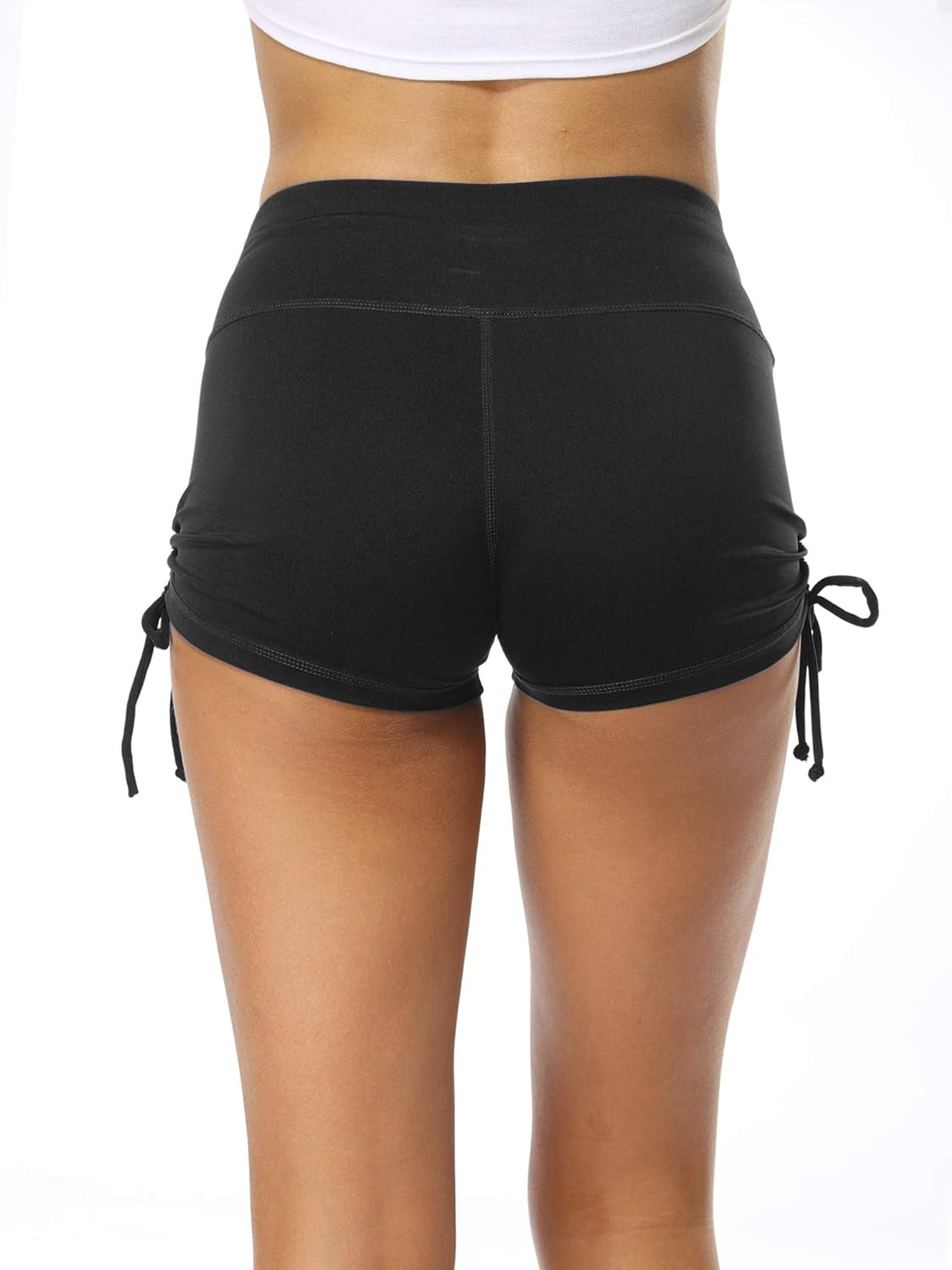Elevate Your Workout: Women's High Waisted Athletic Booty Shorts - 3 Pack in Black, Blue & Wine Red
