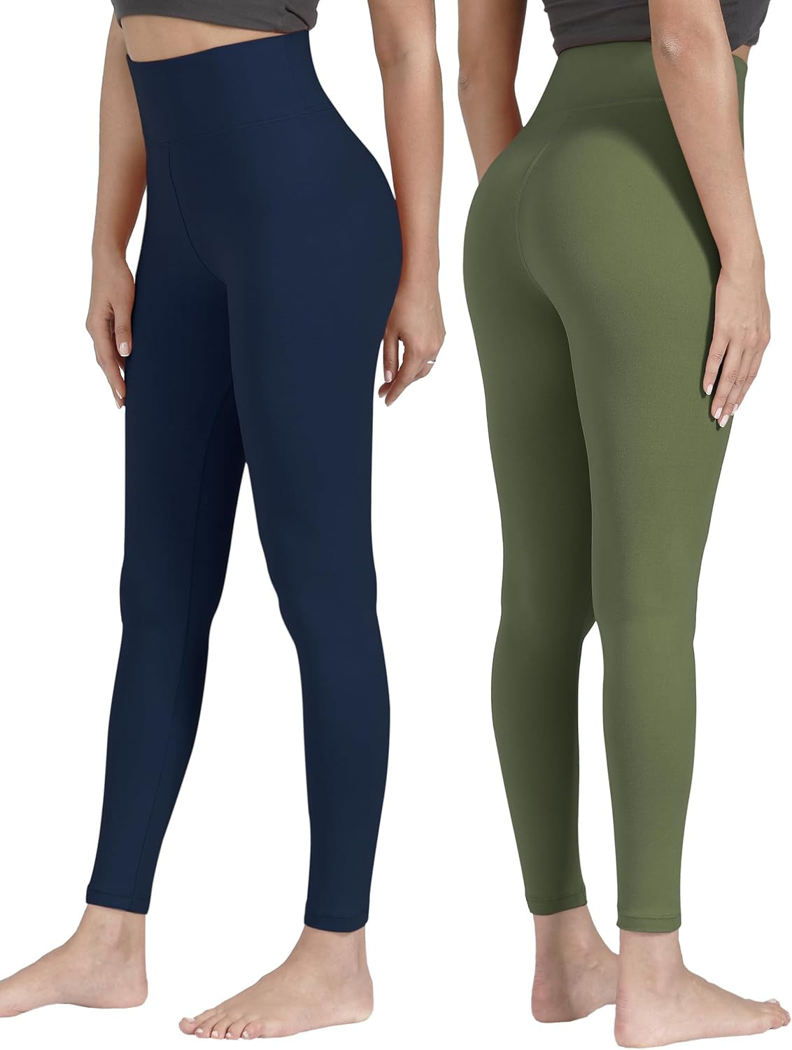 Elevate Your Style with Creamlush High Waisted Leggings - Full Length & Capri Options for Women!