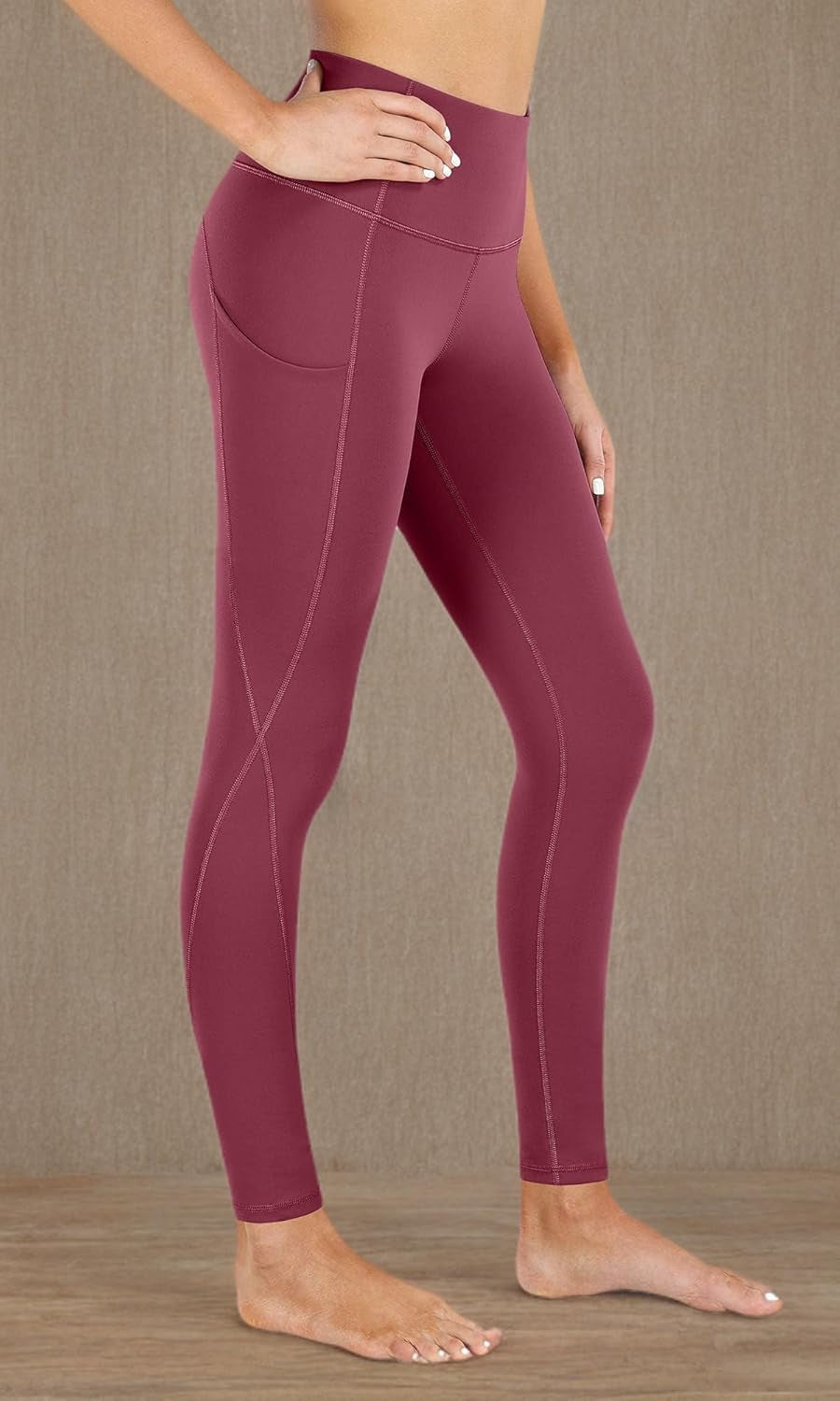 Stylish High Waist Yoga Pants for Women - Pocketed Workout Leggings for Ultimate Comfort and Performance