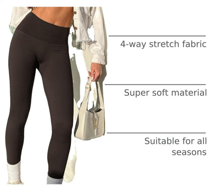 Elevate Your Style with Creamlush High Waisted Leggings - Full Length & Capri Options for Women!